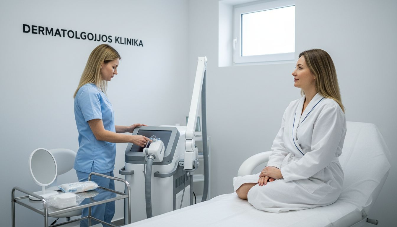 Lazerinio gydymo privalumai odos sveikatai